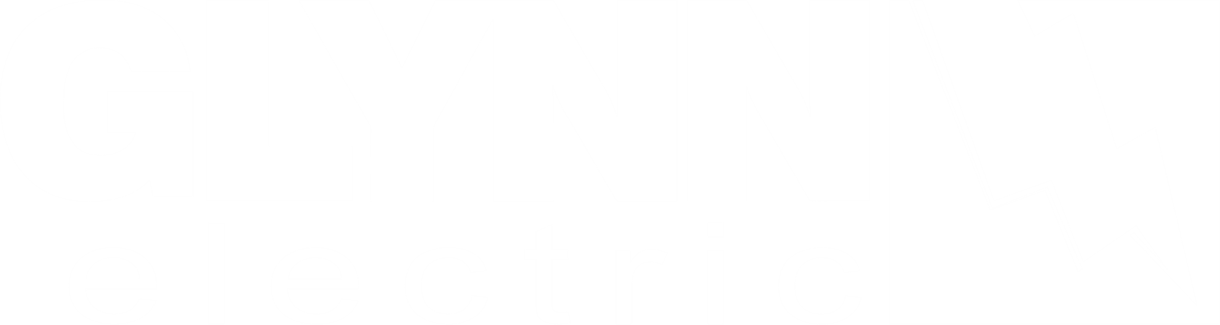 Glynn Electric Logo - White